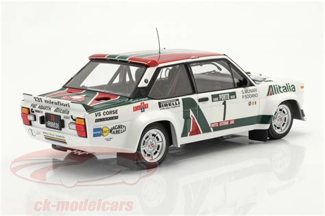 Kyosho Fiat Abarth Rallye Portugal Munari Sodano