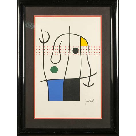 Two Miro Prints | Witherell's Auction House