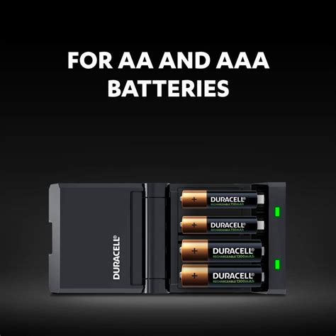 Duracell Cef27 45min Battery Charger Batteries Included