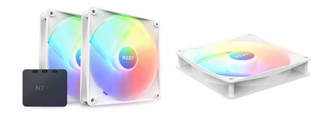 F140 RGB Core RGB Fans with RGB Controller - White