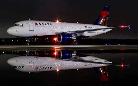 Wallpaper : night, reflection, vehicle, airplane, Boeing 777, passenger aircraft, Airbus A330 ...