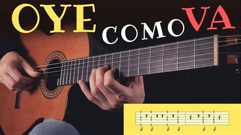 Oye Como Va But Fingerstyle Tab Guitar Tabs Guitar Fingerstyle Guitar