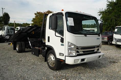 2022 Isuzu Nrr Single Axle Rollback Tow Truck 210hp 6 Speed Automatic For Sale 36 626 Miles