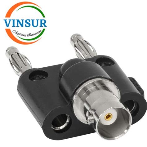 Vsw Bnc F Bp Rf Adapter Ohms Bnc Female To Banana Male Vinsur