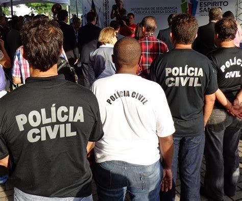 Policiais Civis Do Esp Rito Santo Decidem Paralisar As Atividades