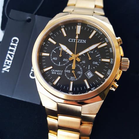 Citizen Men Chronograph Multifunction Gold New Catawiki