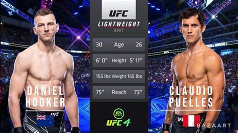 DAN HOOKER VS CLAUDIO PUELLES FULL FIGHT UFC 281 YouTube