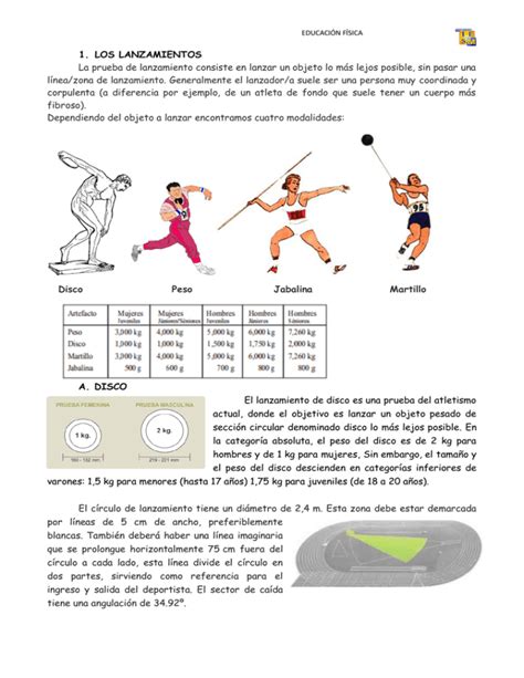 Los Lanzamientos La Prueba De Lanzamiento Consiste En