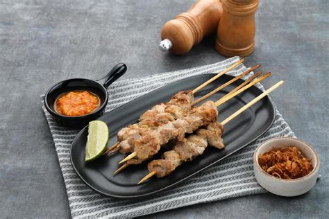 Sate Taichan Grilled Chicken Satay Without Peanut Sauce Or Soy Sauce