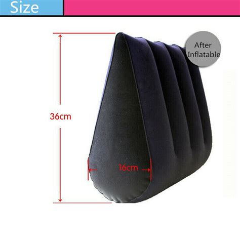 Sex Pillow Inflatable Love Position Cushion Couple Bounce Chair Usps