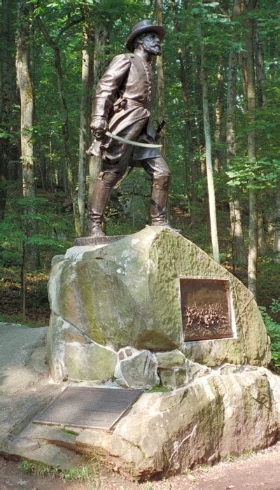 Monument To Major William Wells At Gettysburg