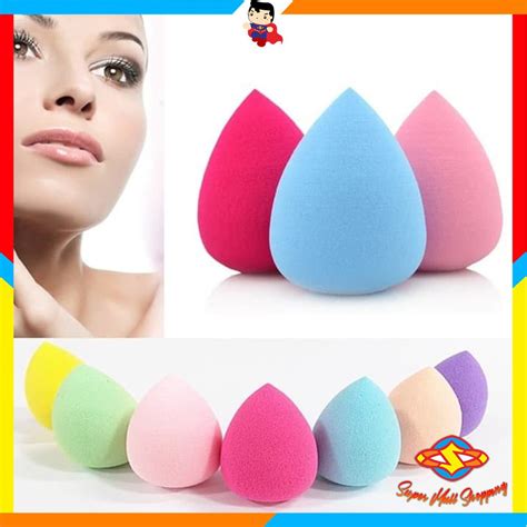 Jual Sms Beauty Blender Tear Drop Egg Spons Make Up Colorfull Sponge