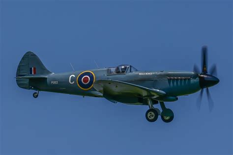 Spitfire Ps853 Supermarine Spitfire Mkxix Ps853 Arrives B Flickr