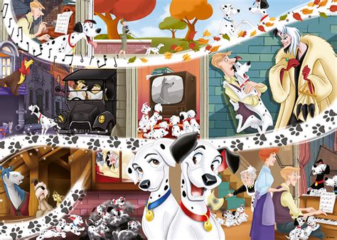 Jumbo Disney 101 Dalmatians 1000 Piece Puzzle – The Puzzle Collections