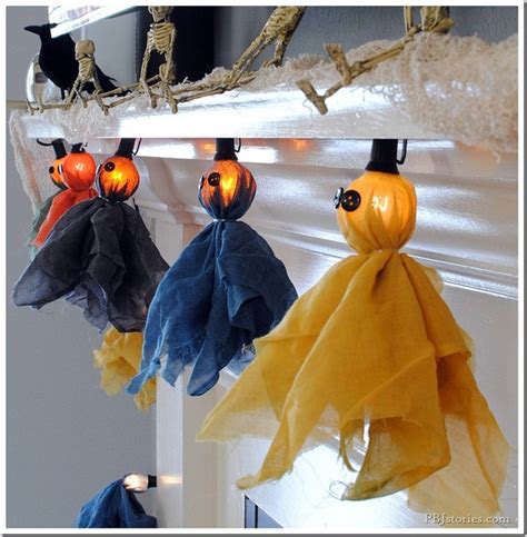 40 DIY Ghost Tutorials: Handmade Halloween Decoration Ideas - Craftionary