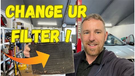 How To Replace Pollen Cabin Filter Nissan Qashqai YouTube