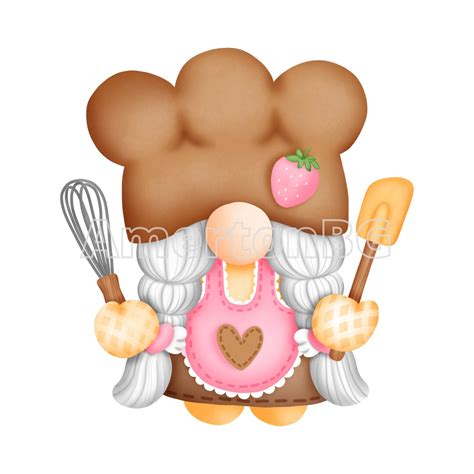 Bäcker Wichtel Png Koch Gnom Clip Art Konditor Wichtel Etsy Schweiz