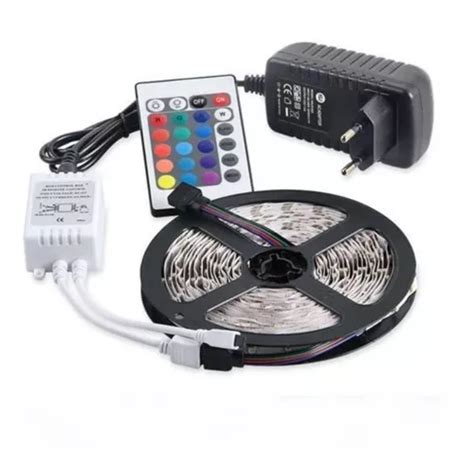 Kit Controle Controlador Para Fita Led Rgb E Mercadolivre