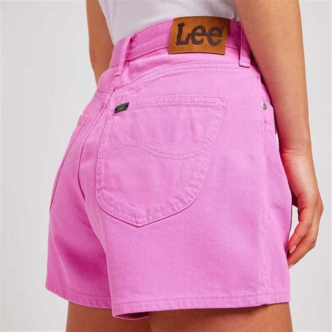 Lee Jeans Carol Women S Retro 70s Denim Shorts In Sugar Lilac