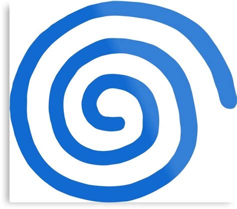 "Dreamcast Logo (European; No Text)" Metal Print by OldSkooRebel | Redbubble