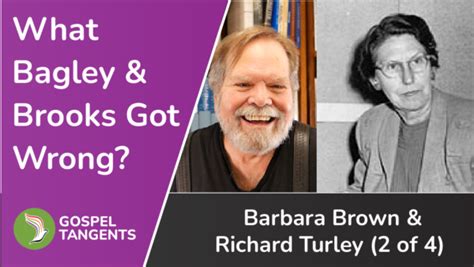 What Juanita Brooks Will Bagley Got Wrong Barbara Brown Rick Turley