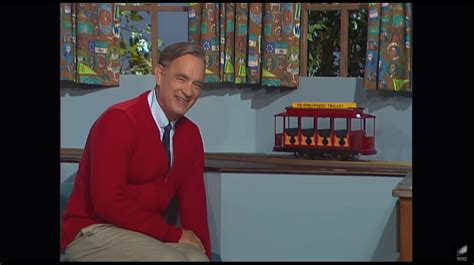 Tom Hanks stars as Mr. Rogers in A Beautiful Day in the Neighborhood ...