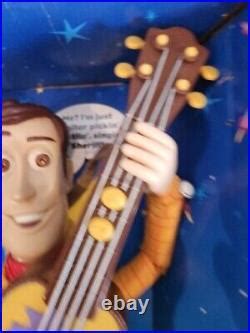 Vintage Disney Pixar 1999 Toy Story 2 Strumming Singing Woody. Read ...