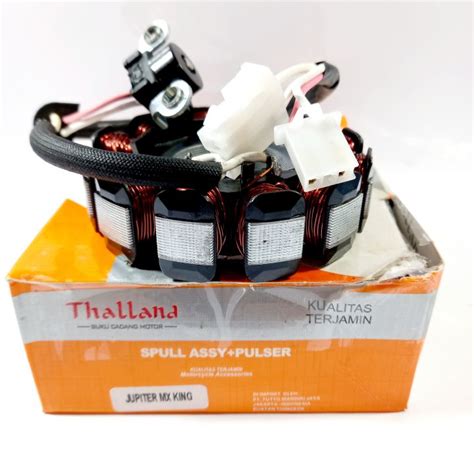 Spull Spool Assy Mx King Plus Pulser Stator Assy Spul Komplit Lazada