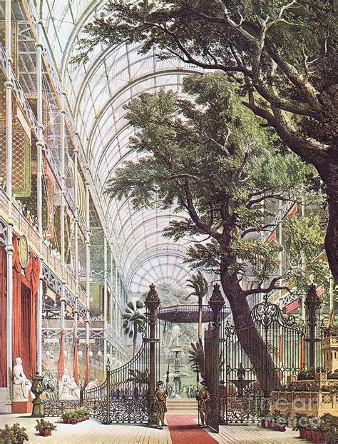 Crystal Palace By Joseph Paxton Drawing By Arkitekta Art Pixels