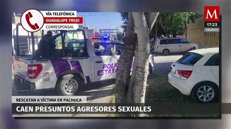 Detienen a presuntos agresores sexuales y rescatan a víctima en Pachuca