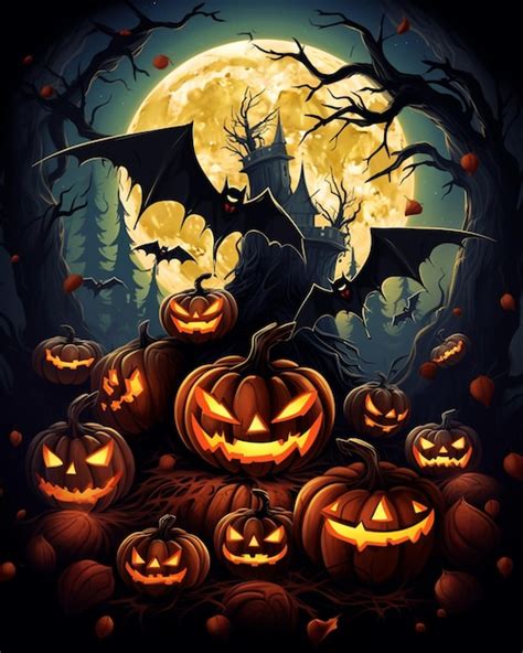 Premium Ai Image Beautiful Image Of Halloween Pumpkins