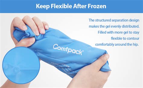 Comfpack Hip Ice Pack Wrap For Hip Bursitis Replacement Surgery