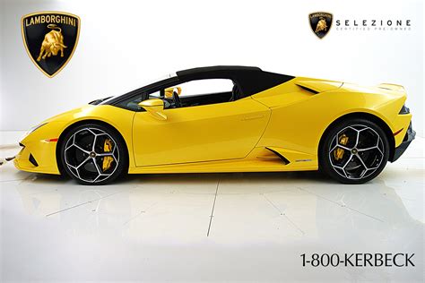 Used 2020 Lamborghini Huracan AWD LP 640-4 EVO Spyder / LEASE OPTIONS ...