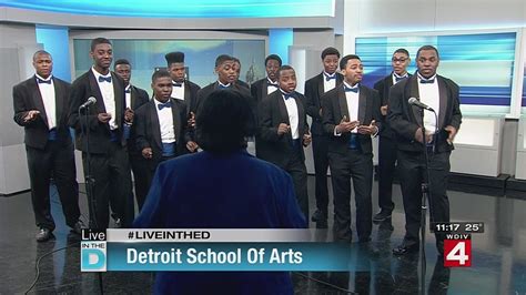 Detroit School of Arts choir performs on Live in the D