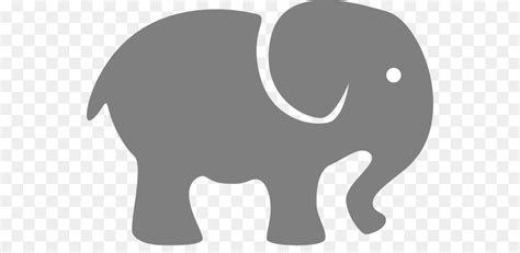 Free Elephant Face Silhouette, Download Free Elephant Face Silhouette ...