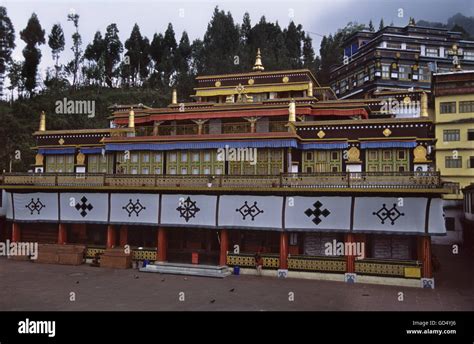 Rumtek Monastery , Sikkim Stock Photo - Alamy