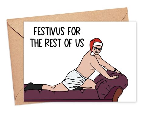 Festivus for the Rest of Us Card, George Costanza Christmas Card ...