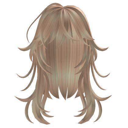 Blonde Anime Girl Hair Roblox