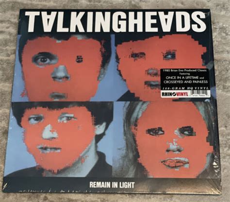 Talking Heads Remain In Light 180 Gram Vinyl Lp Used” 81227080211 Ebay