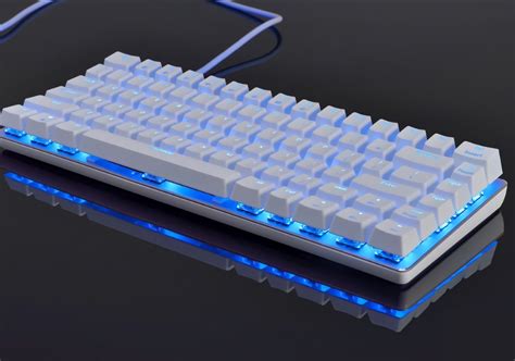 Ajazz Retroiluminado Usb Teclado Gamer Qwerty Blanco Pubg Meses Sin