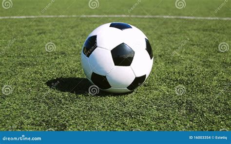 Soccer Ball On Astro Turf Stock Images - Image: 16003354