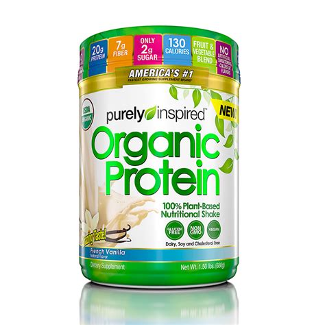 Purely inspired Organic Protein Powder 1.5 lb Vanilla