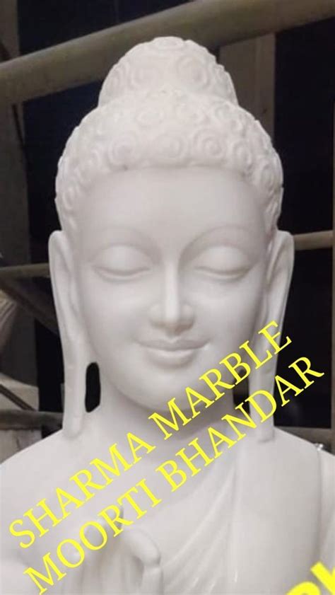 White Marble Buddha Statue Garden At Rs 135000 In Jaipur Id 25466780712