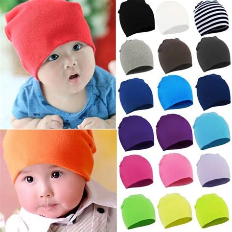 Gorro De Algod N Suave Para Beb Gorro Unisex Colores