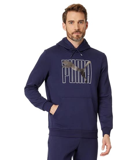 Puma Essentials Logo Lab Holiday Pullover Hoodie 6pm