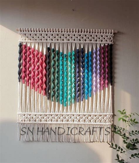 Macrame Wall Hanging / Boho Art / Wall Decor - Etsy