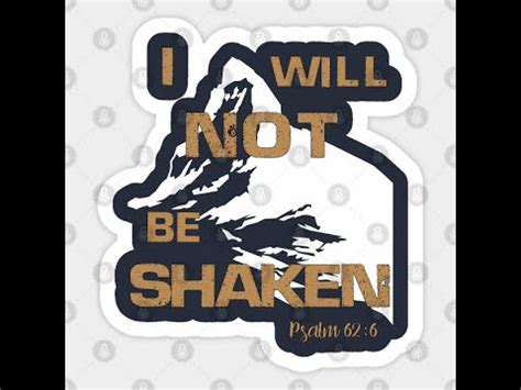 Don T Be Shaken YouTube