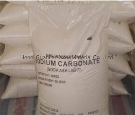 High Purity Ammonium Na Co Sodium Carbonate Food Industrial Grade