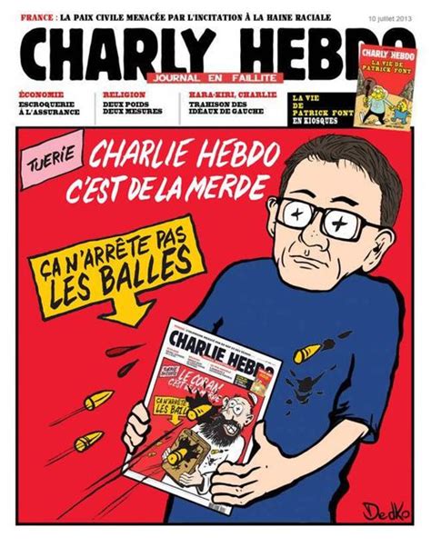 Mise En Abyme Charlie Hebdo Cest De La Merde Ice Station Zebra