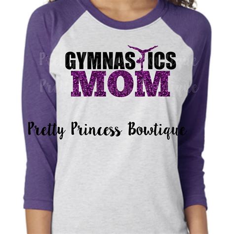 Gymnastics Shirt Gymnastics Mom Custom T Shirt Etsy Gymnastics Mom